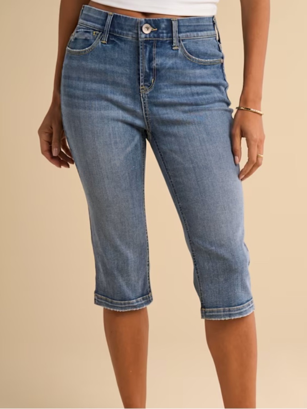 Natural Reflections Campside Skimmer Capris